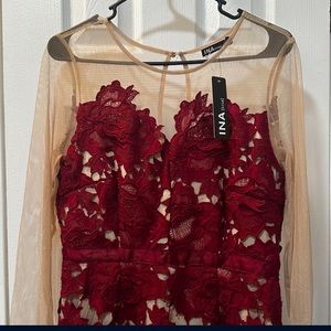 Cranberry dress looks awesome